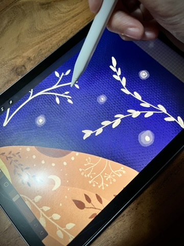 kresba na tabletu v Procreate