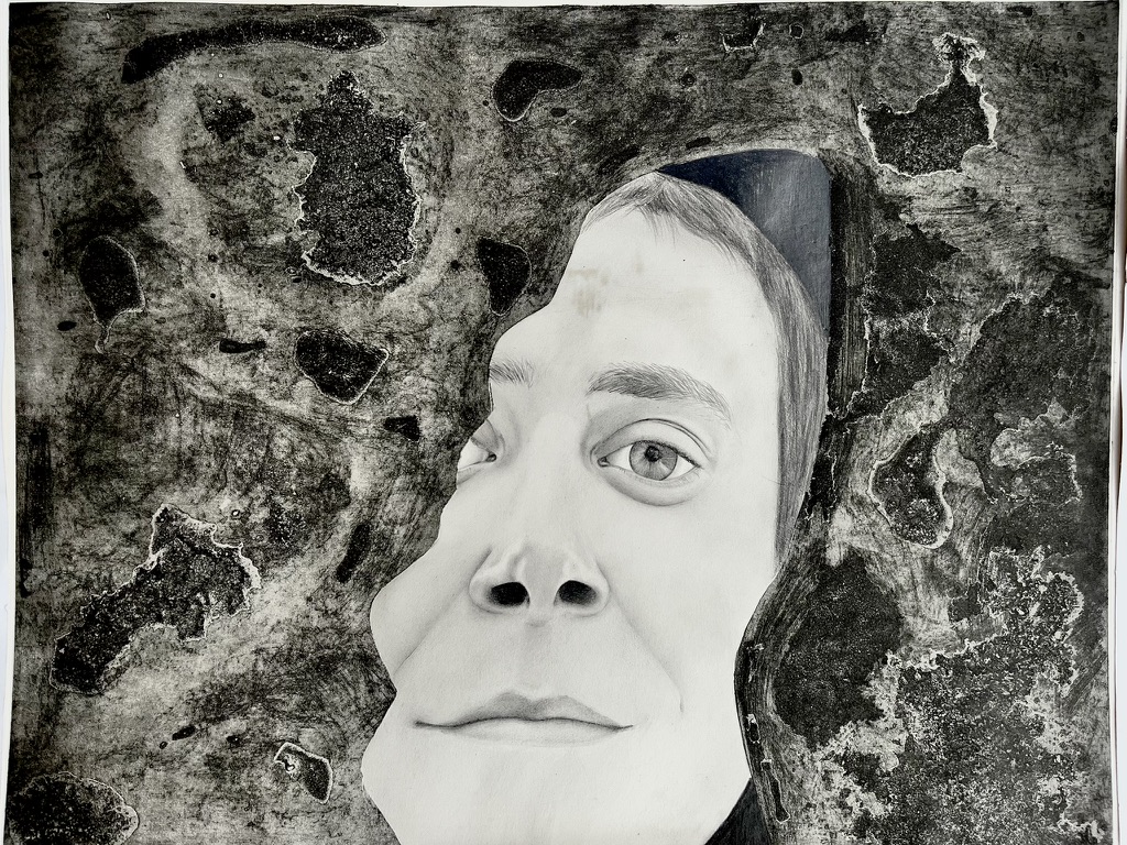 portét, lept a tužka