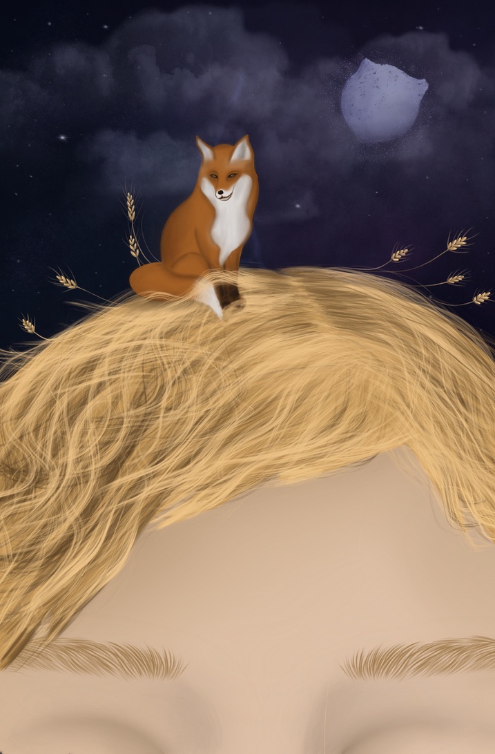 malý princ - digitální ilustrace